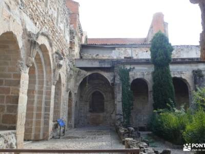 Yacimiento Romano de Ercávica -Monasterio Monsalud;el cerezo en flor mirador de los robledos senderi